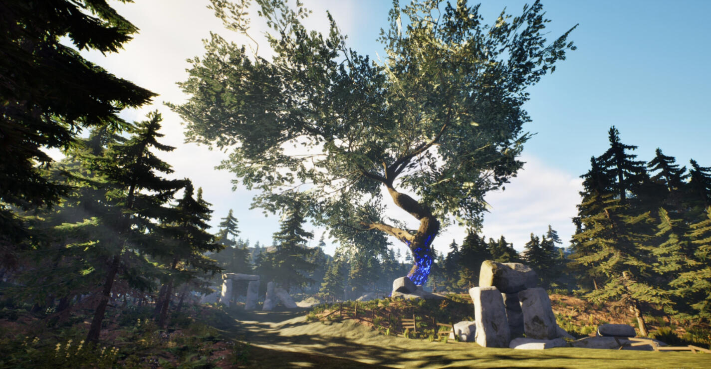 Approaching the first Tree Of Wisdom